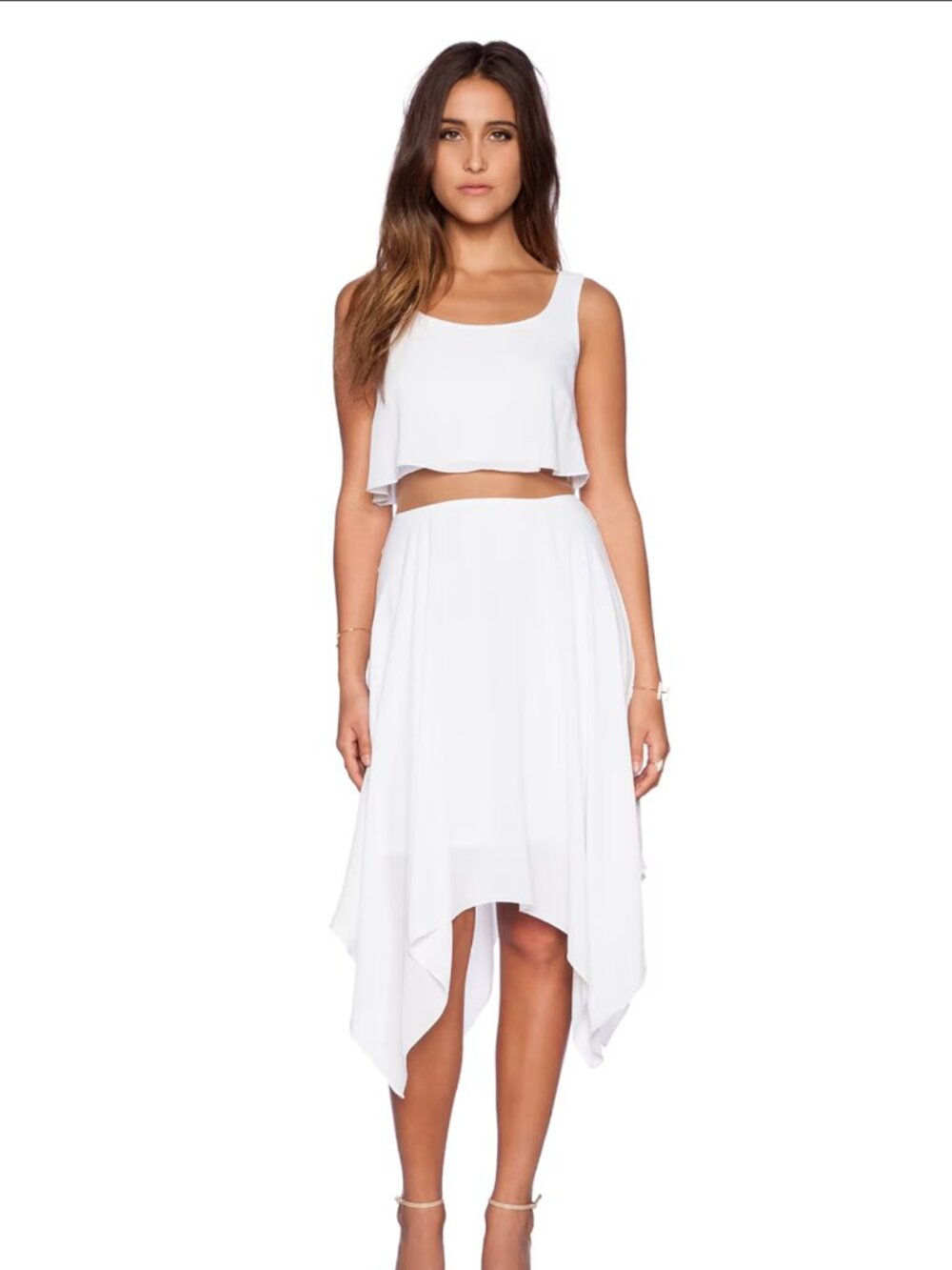NWOT Bailey 44 Undercut Dress in White